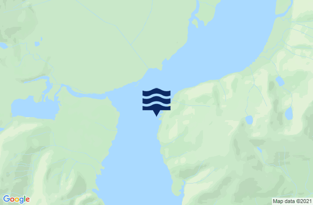 0.2 mile off Taku Point, United Statesの潮見表地図