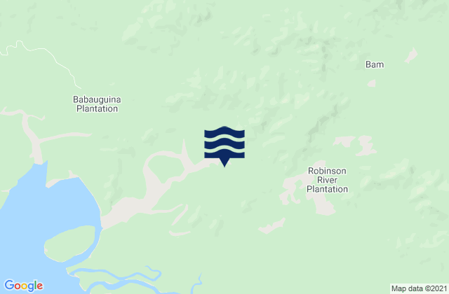 Abau, Papua New Guineaの潮見表地図