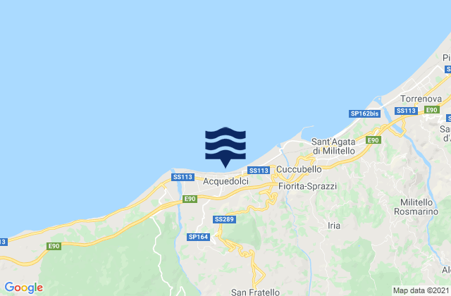 Acque Dolci, Italyの潮見表地図