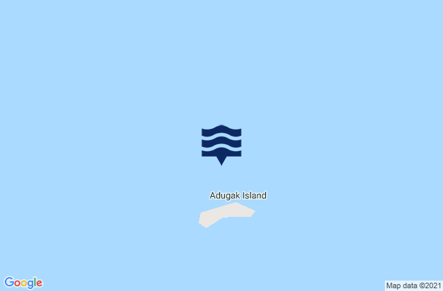 Adugak Islands, United Statesの潮見表地図