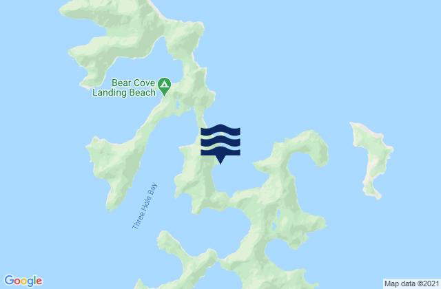 Agnes Cove Aialik Peninsula, United Statesの潮見表地図