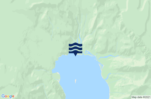 Aialik Bay (North End), United Statesの潮見表地図