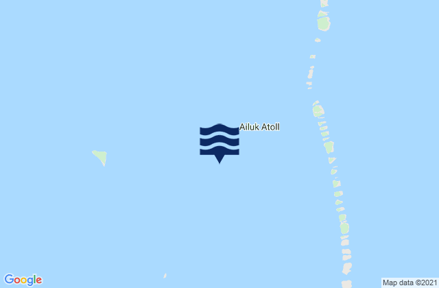Ailuk Atoll, Marshall Islandsの潮見表地図