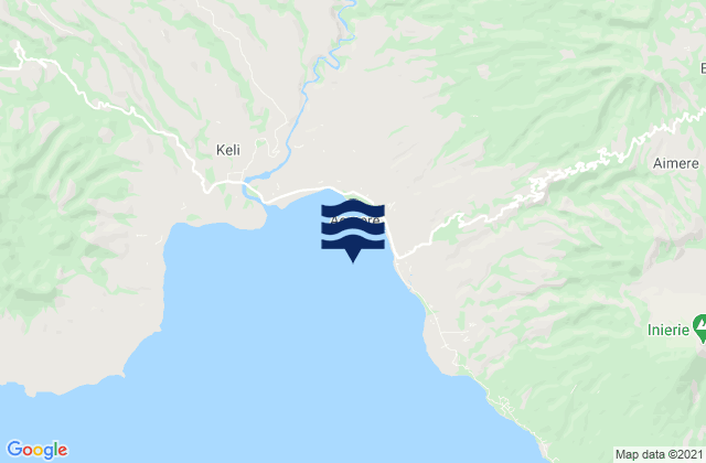Aimere, Indonesiaの潮見表地図