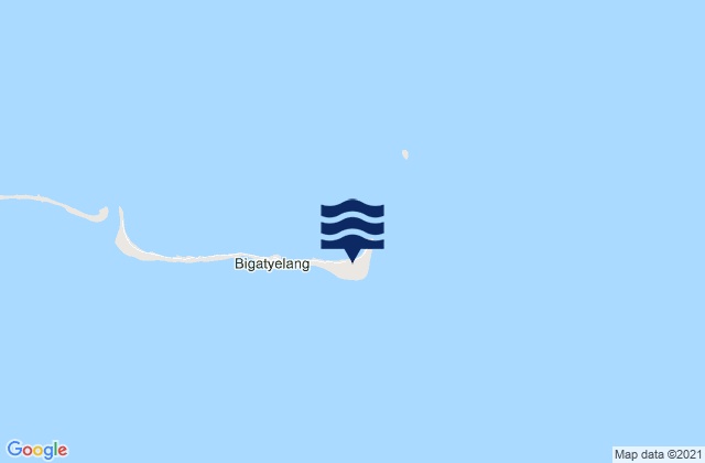 Airuk, Marshall Islandsの潮見表地図