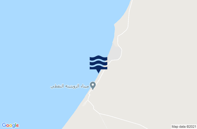 Ajdabiya, Libyaの潮見表地図