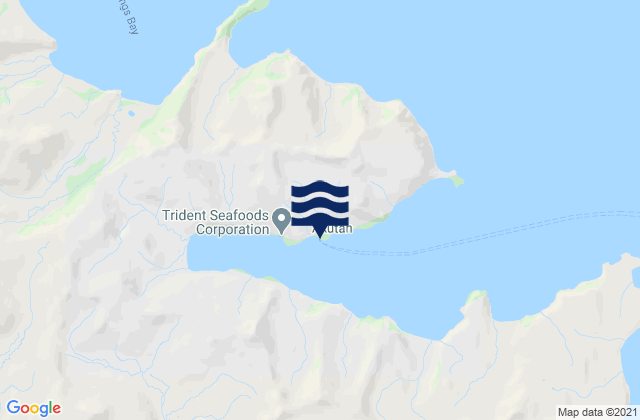 Akutan Akutan Island, United Statesの潮見表地図