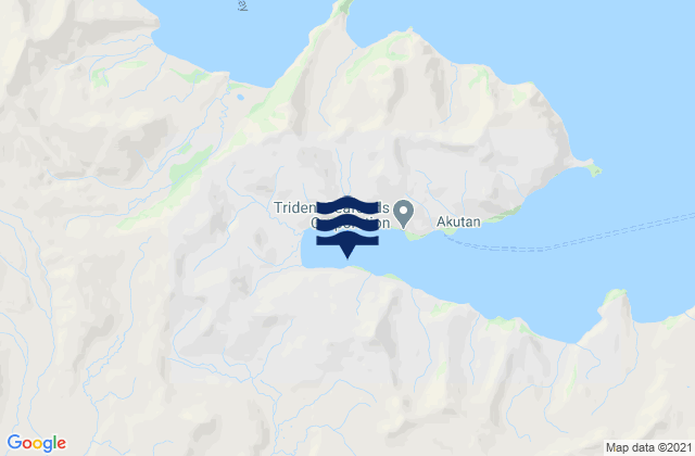 Akutan Harbor (Akutan Island), United Statesの潮見表地図