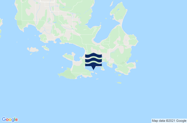 Aleck Bay (Lopez Island), United Statesの潮見表地図