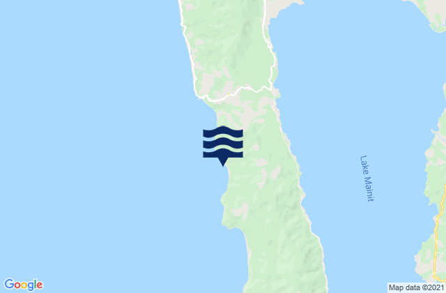 Alegria, Philippinesの潮見表地図