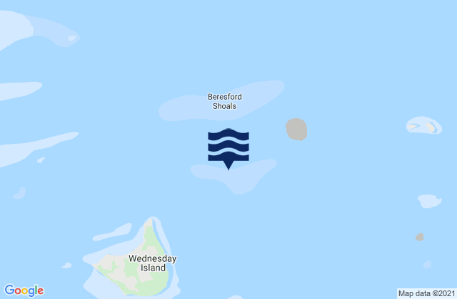 Alert Patches, Australiaの潮見表地図
