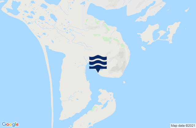Alitak Lazy Bay, United Statesの潮見表地図