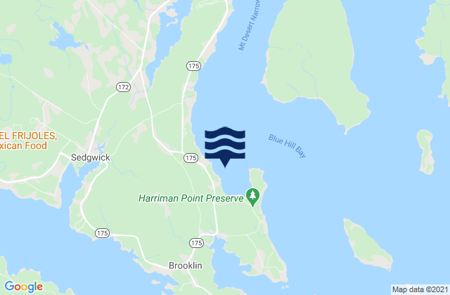 Allen Cove, United Statesの潮見表地図