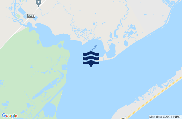 Alligator Point (West Bay), United Statesの潮見表地図