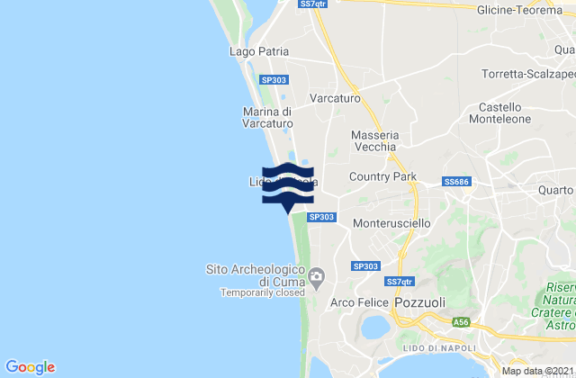 Amodio-Massariola, Italyの潮見表地図