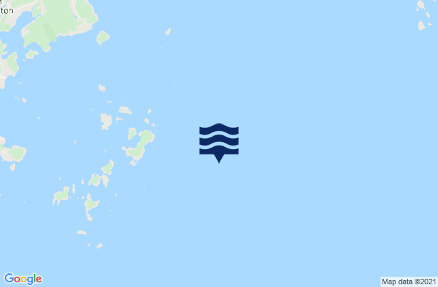 Andrews Island ESE of, United Statesの潮見表地図