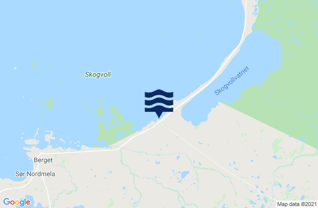 Andøy, Norwayの潮見表地図