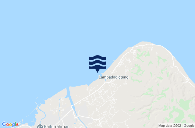 Angan, Indonesiaの潮見表地図