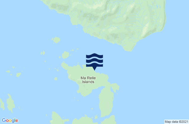 Anguilla Island, United Statesの潮見表地図