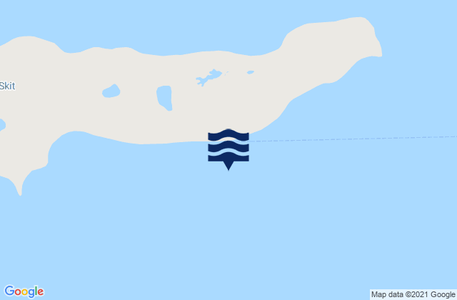 Anzerski Island, Russiaの潮見表地図