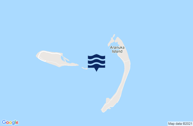 Aranuka, Kiribatiの潮見表地図