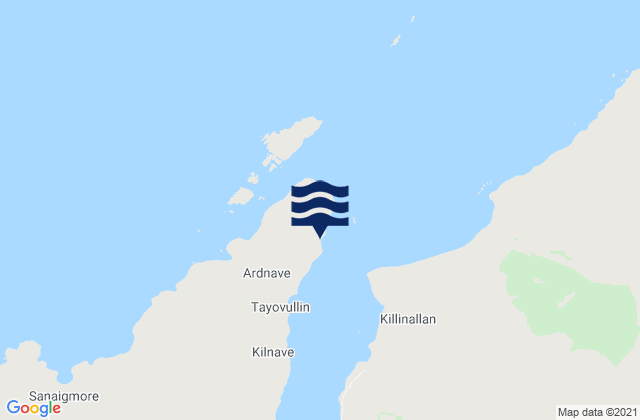Ardnave Point, United Kingdomの潮見表地図