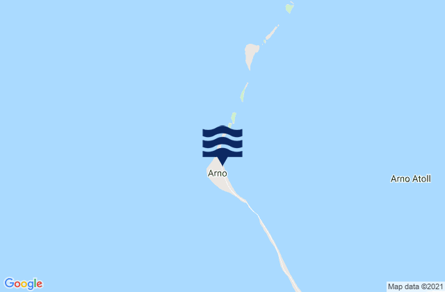 Arno, Marshall Islandsの潮見表地図