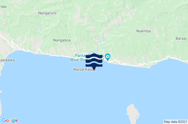 Arwea, Indonesiaの潮見表地図