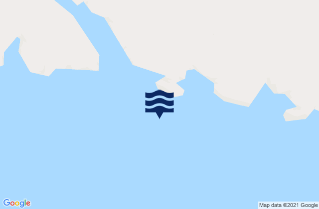 Ashe Inlet, Canadaの潮見表地図