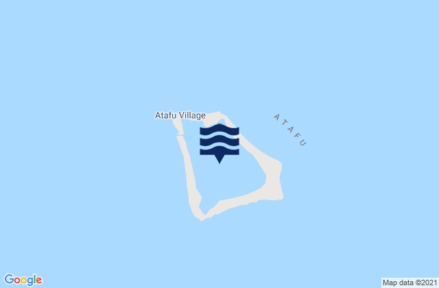 Atafu, Tokelauの潮見表地図