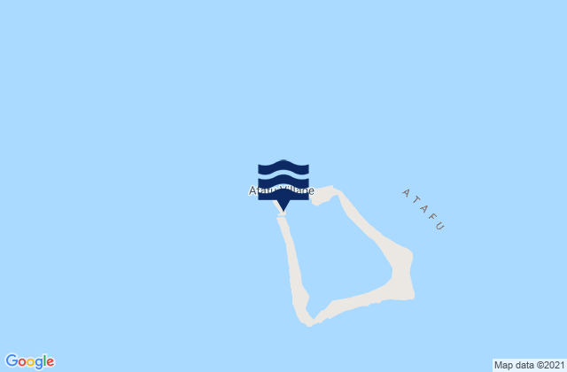 Atafu Village, Tokelauの潮見表地図