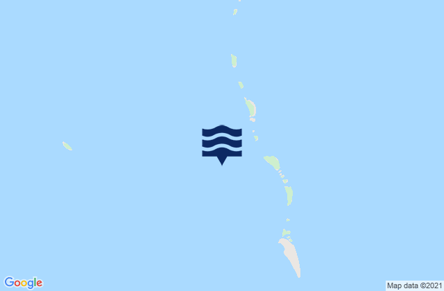 Aur Atoll, Marshall Islandsの潮見表地図