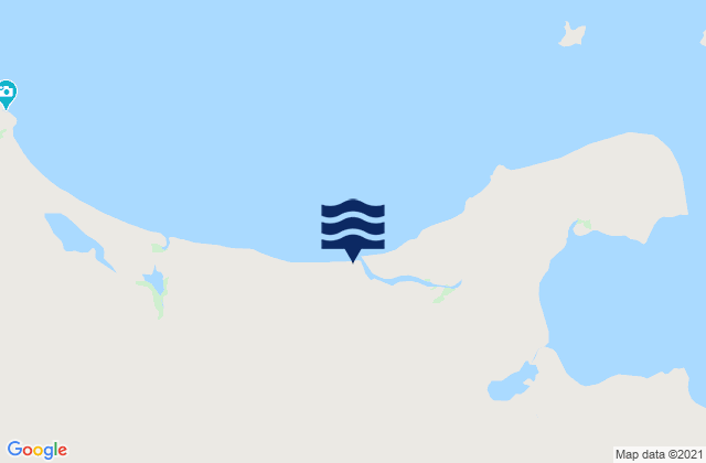 Aurari Bay, Australiaの潮見表地図