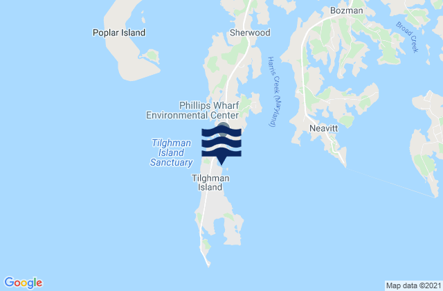 Avalon (Dogwood Harbor), United Statesの潮見表地図
