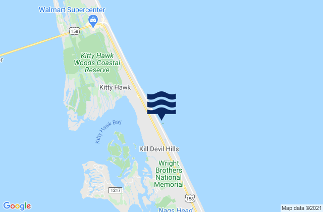 Avalon Pier, United Statesの潮見表地図