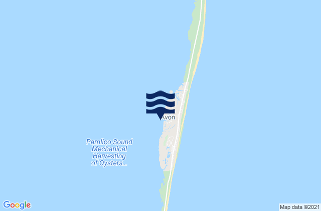 Avon, United Statesの潮見表地図