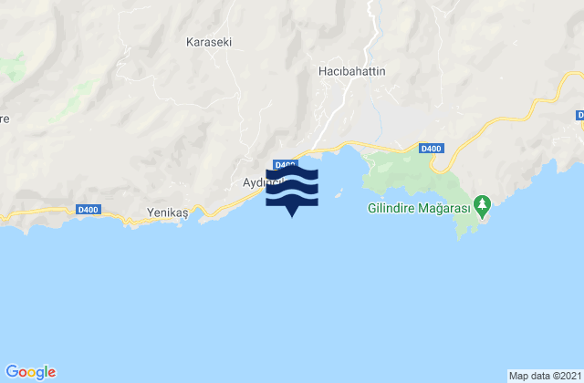 Aydıncık, Turkeyの潮見表地図
