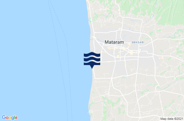 Babakan Barat, Indonesiaの潮見表地図