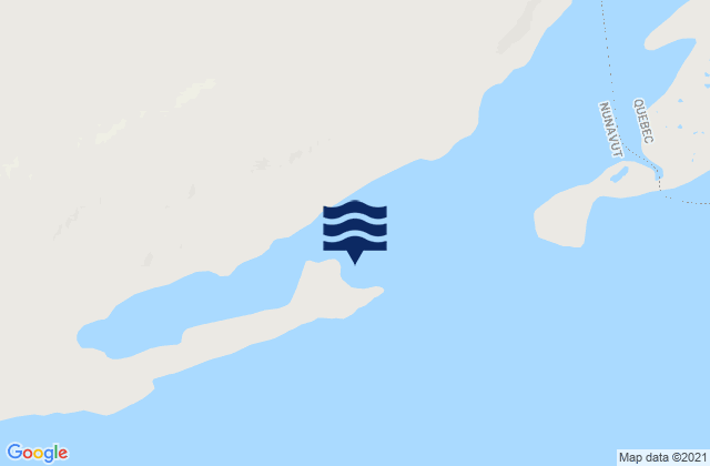 Babs Bay (Hudson Bay), Canadaの潮見表地図