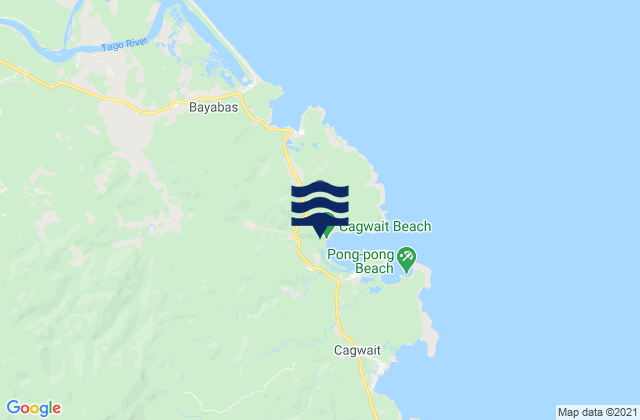 Bacolod, Philippinesの潮見表地図