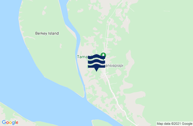 Bagan-siapiapi (Sungi Rokan), Indonesiaの潮見表地図