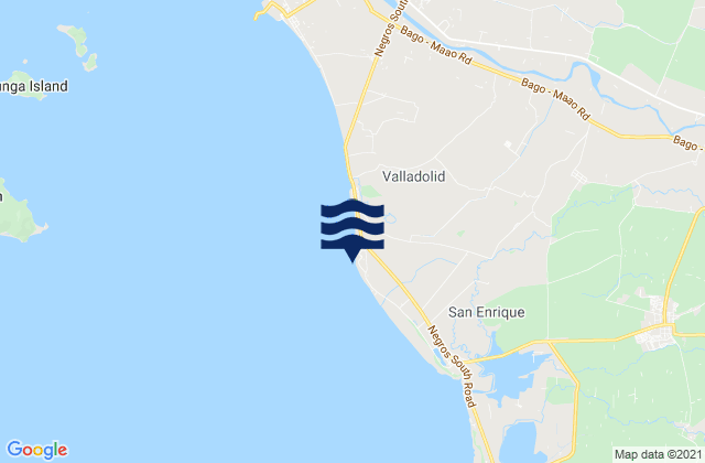 Bagumbayan, Philippinesの潮見表地図