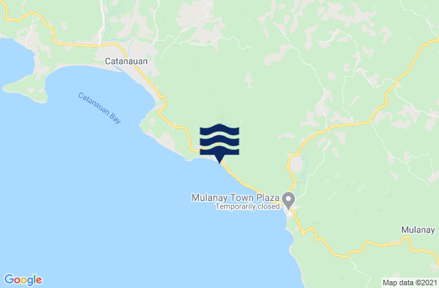 Bagupaye, Philippinesの潮見表地図