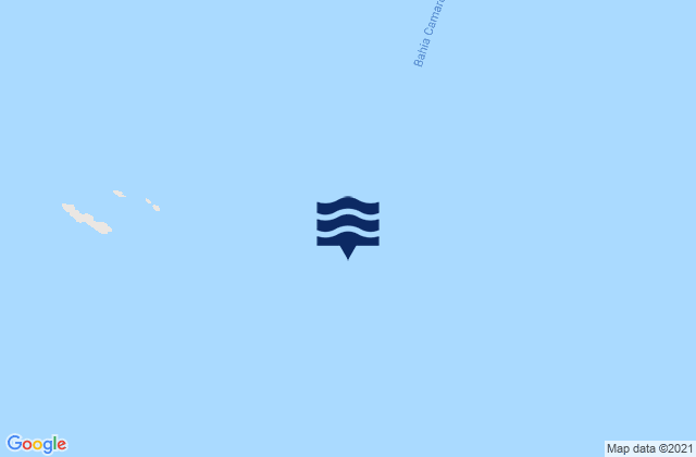Bahía Camarones, Argentinaの潮見表地図