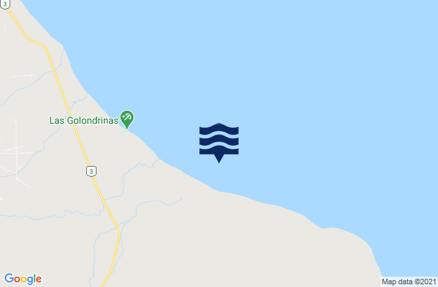 Bahía Lángara, Argentinaの潮見表地図