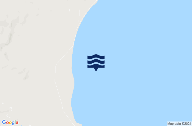 Bahía Solano, Argentinaの潮見表地図