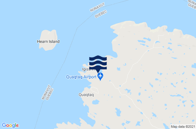 Baie Tasiujaq, Canadaの潮見表地図