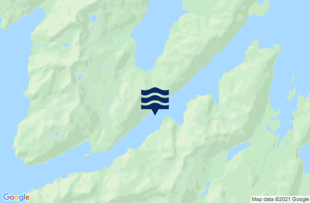 Bainbridge Pass, United Statesの潮見表地図