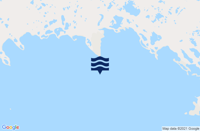 Baird Bay, Canadaの潮見表地図
