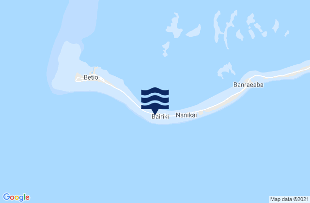 Bairiki Village, Kiribatiの潮見表地図